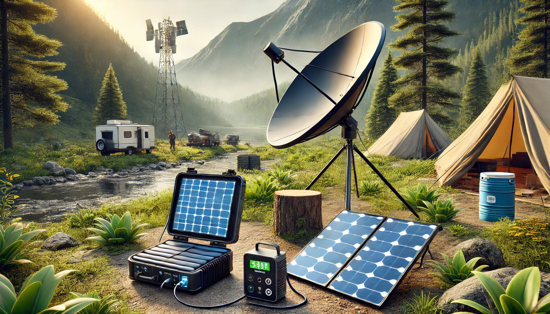 How to Access Internet in Remote Location for 24 Hours Where Electricity is Not Available